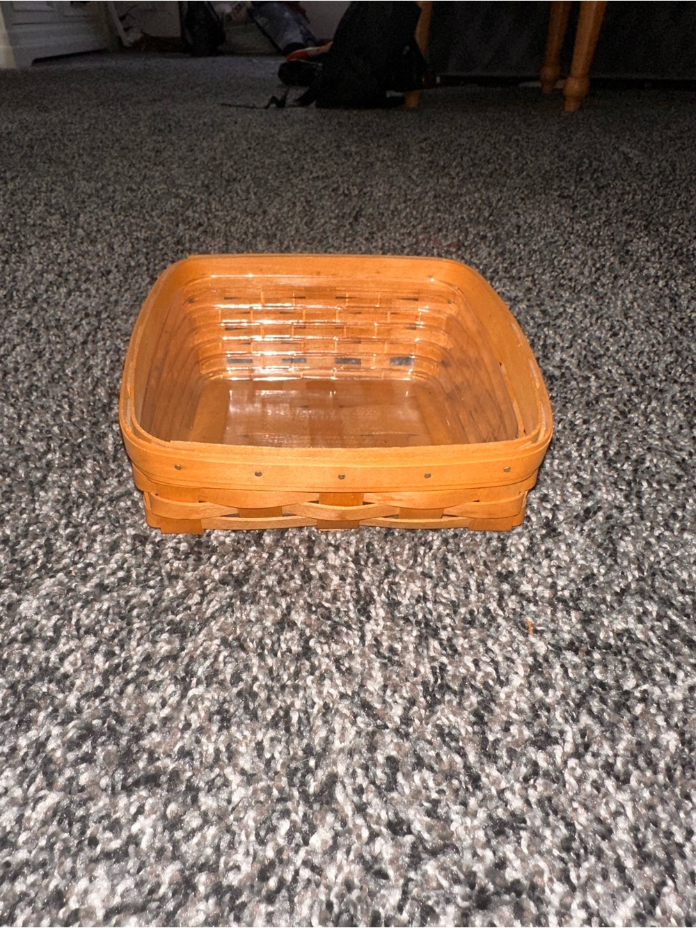 longaberger small square basket